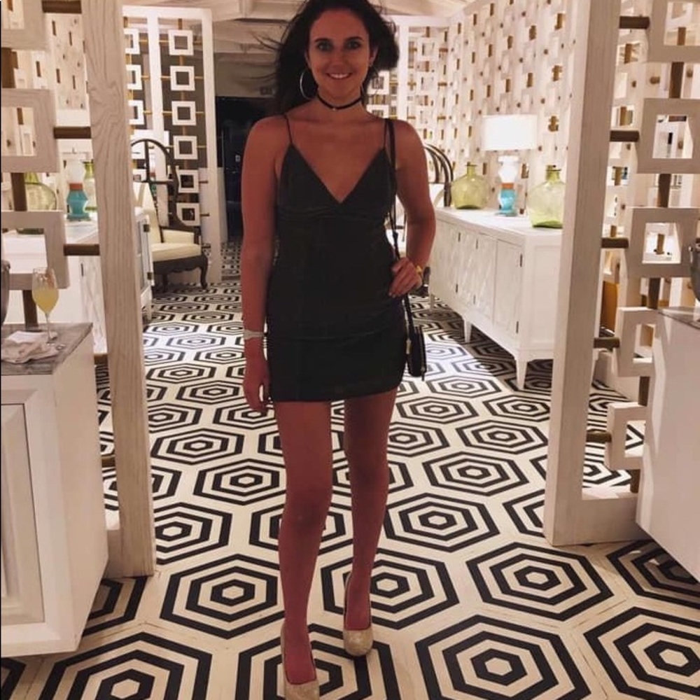Sparkly mini dress